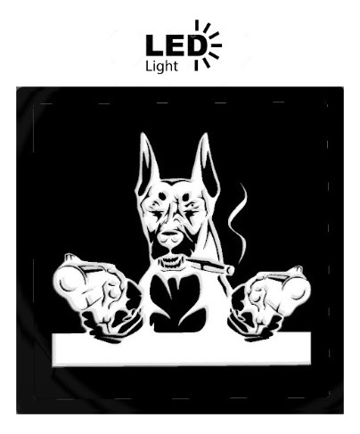 Letrero Fijos Led Perro