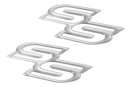 Kit Adesivo Emblema 3d Resinado Astra Ss Par Preto