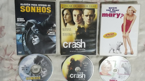 Dvd Alguém Para Dividir Os Sonhos+crash+1 Matt Dillon M32