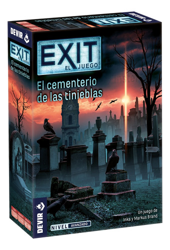 Exit: El Cementerio De Las Tinieblas - Juego De Mesa