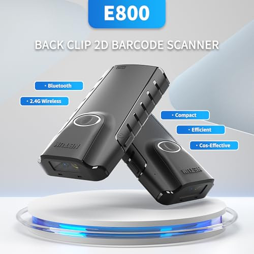 Netum Pack: Escner Bluetooth 2d Porttil Para Inventario