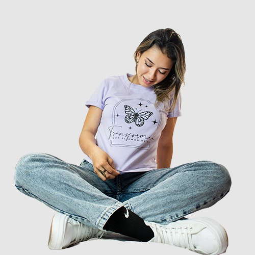 Camiseta Cristianas Para Mujer Mensaje (transformada)