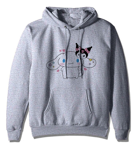 Sudadera Caricatura Sanrio Lindo Cinnamoroll Globo De Kuromi