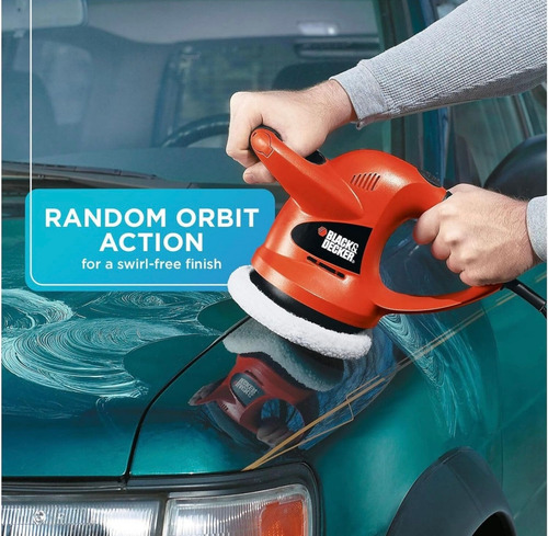 Pulidora Y Enceradora Orbital Automotriz Black&decker Wp900