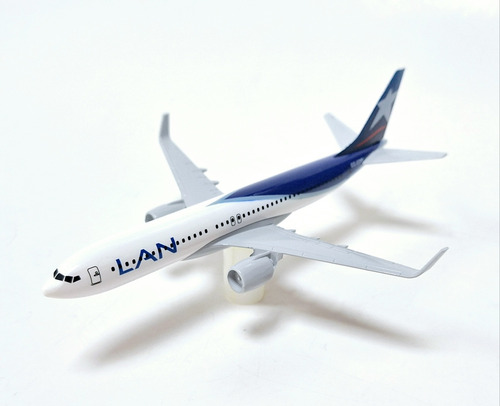 Miniatura Diecast 16 Cm, Boeing 737 Lan Chile