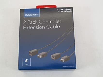 Insignias Paquete De 2 Cables De Extensión De Controlador