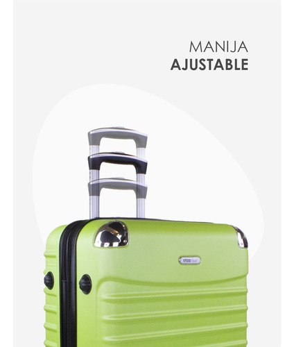 Maleta De Viaje Básica Expandible 24pul Llantas Desmontables