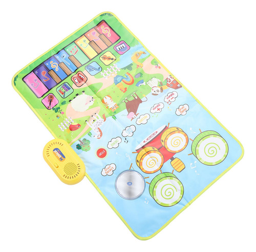 . Tapete Musical De Juegos Con Piano Y Batería For Niños