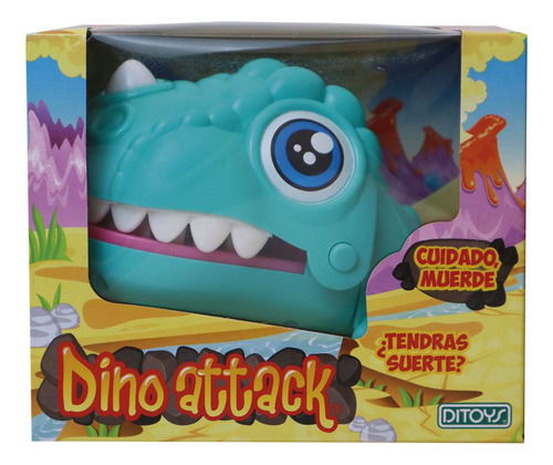 Dino Attack Ditoys Dinosaurio Juego Mesa Cuidado Muerde