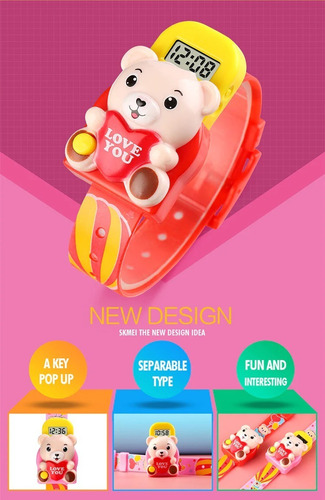 Imagen 8 de 10 de Reloj Deportivo Niños Chicos Niñas Skmei Digital Sumergible