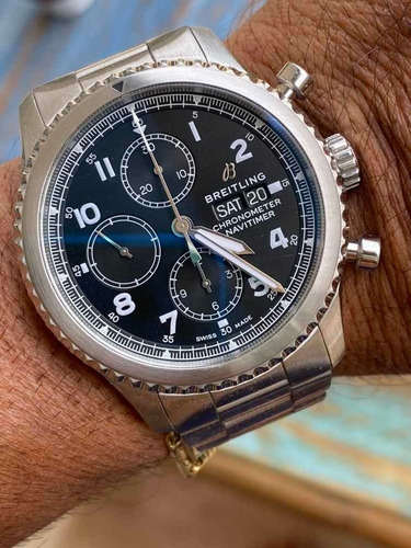 Breilting Navitimer 8 Chrono 2020 43mm Auto Compl Rolex 12x