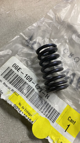 Resorte Válvula Original Para Vw Golf R 2.0 Turbo 2012 2013