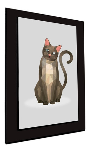 Cuadro 60x40cms Decorativo Gato 2!!!+envío Gratis