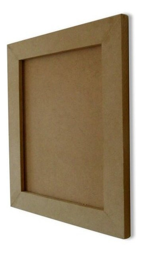 7 Marcos Cuadro Plano Mdf Sin Fondo - Mycv