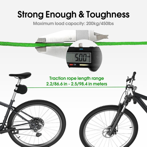 Cuerda De Remolque Para Bicicleta, Cuerda De Remolque