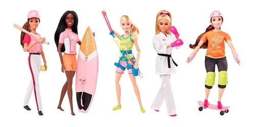 Boneca Barbie Jogos Olimpicos Tokyo 2020 Escalada Loira - Mattel - Bonecas  - Magazine Luiza