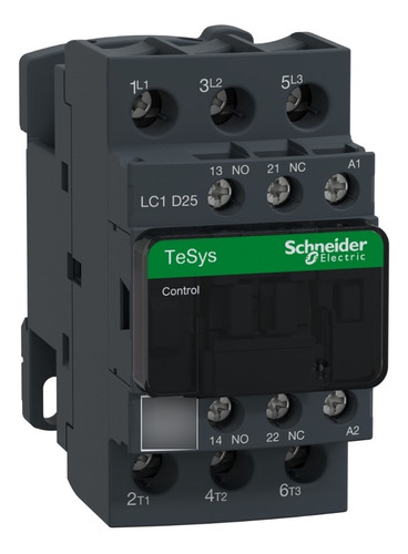 Contactor Trifásico Schneider 25 Amp 24v Lc1d25b7