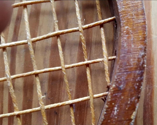 Imagen 2 de 2 de Juguete Antiguo Raquetas De Madera (el Par). 10128