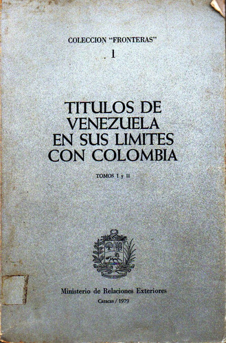 Coleccion Fronteras Limites Venezuela Colombia Cartografia
