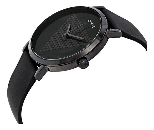 Reloj Guess Con Esfera Negra De Cuarzo Estampado Para Hombre