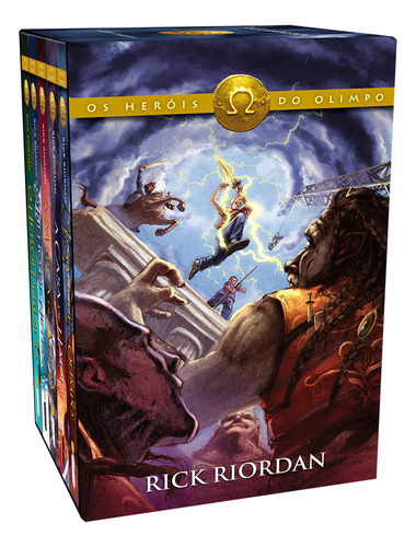 Box Os Heróis Do Olimpo: Box Com Os 5 Volumes Da Série Heróis Do Olimpo, De Riordan, Rick. Série Os Heróis Do Olimpo Editora Intrínseca Ltda., Capa Mole, Edição Livro Brochura Em Português, 2020