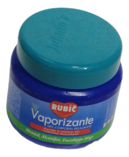 Vaporizante Rubic Gel Corporal - g a $125