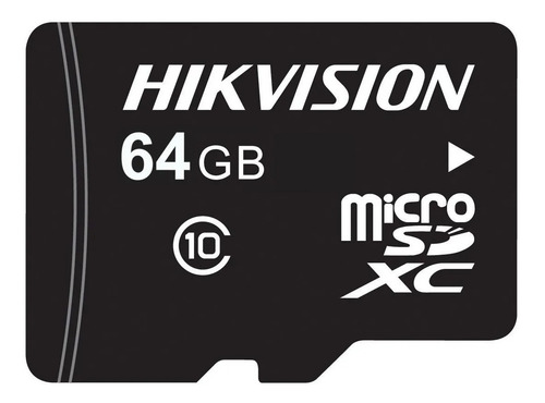 Imagen 1 de 1 de Microsd 64gb Memoria Hikvision V30 Clase 10 Xc 92mbs