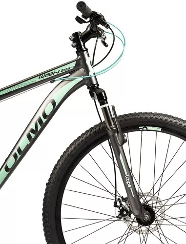 Mountain Bike Olmo Wish 290 18 21v Frenos De Disco Mecánico Cambios Shimano Tourney Tz31 Color