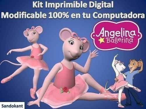 Kit Imprimible   Fiesta De Angelina Ballerina