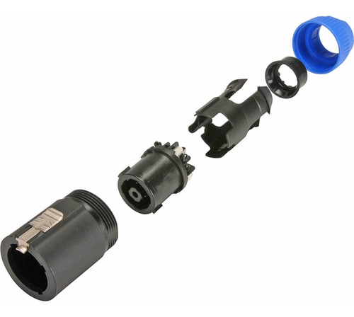 Conector / Ficha Neutrik Nl8fc Speakon Hembra De 8 Contactos
