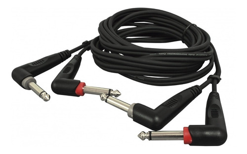 Cable Skp 1/4 - 1/4 Acodado Doble Ippm90-1 1mts