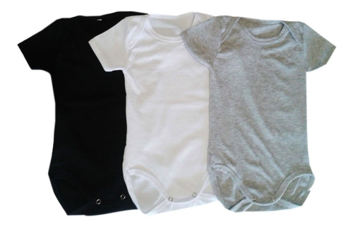 Bodys Bebes Manga Corta 100% Algodón Calidad