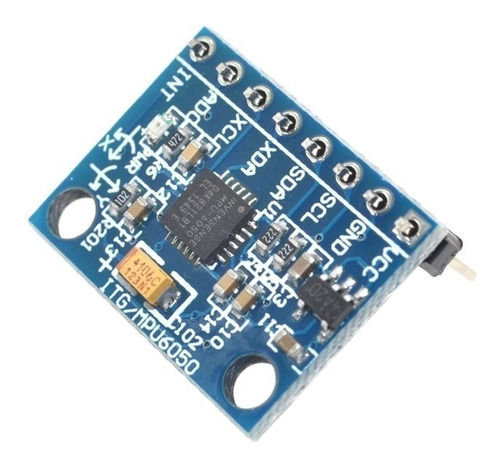 Imagen 6 de 6 de Sensor Giroscopio-acelerometro 3 Ejes Mpu-6050 Para Arduino