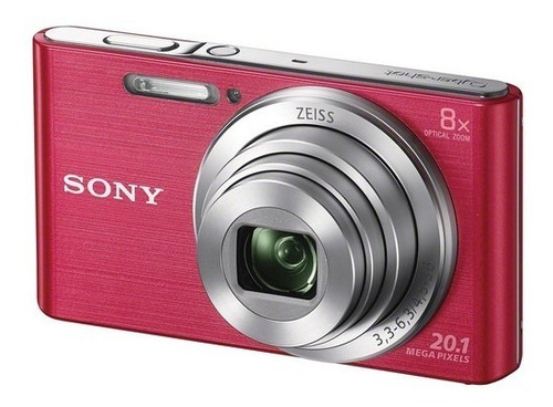 Câmera Sony Dsc-w830 Rosa 20.1 Mp Zoom 8x W830 12x S/juros