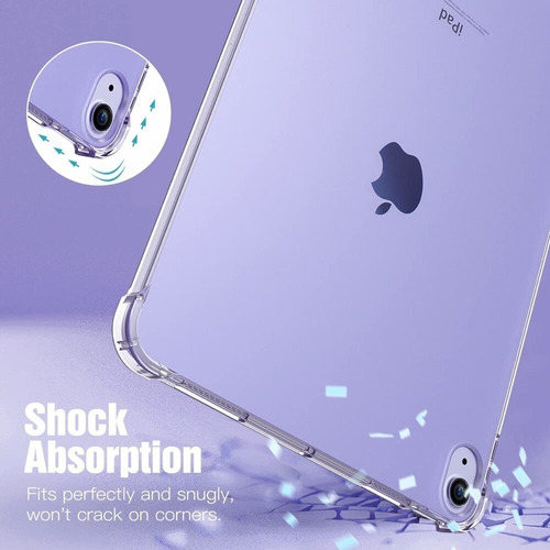 Imagen 4 de 6 de Funda Tpu Antishock Reforzada Para iPad Air 5 10.9