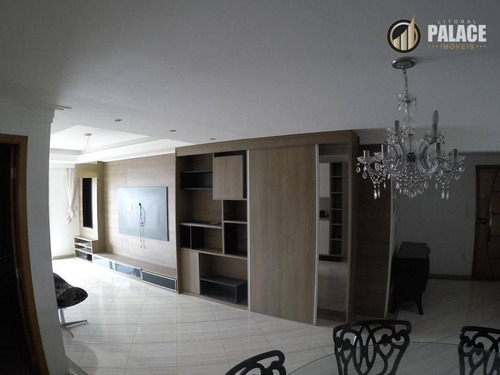 Apartamento Com 3 Dormitórios À Venda, 161 M² Por R$ 695.000,00 - Tupi - Praia Grande/sp - Ap1159