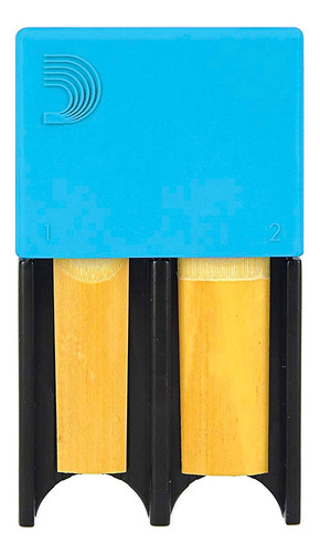 Guardainstrumento Caña Para Clarinete Saxofon Azul
