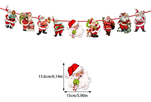 Banner De Navidad, Banderas Colgantes, Accesorios Diy,