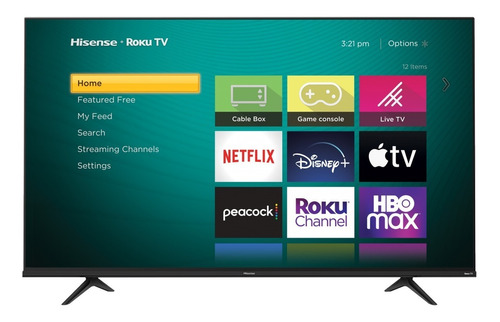 Nueva Smart Tv Hisense Pantalla Led 4k 43 Pul Con Roku 43r7g