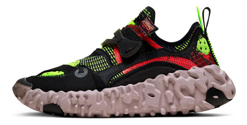 Zapatillas Nike Ispa Overreact Black Red Volt Cd9664-001