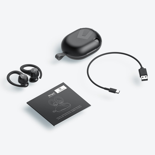 Audífono Intrauricular Soundpeats Wings2, Deportivos