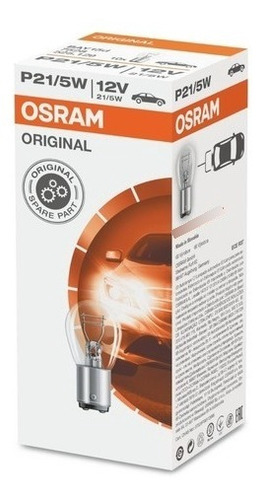 Imagen 3 de 5 de Bombillo 7528 P21/5w 12v Bay15d (2 Contactos) Promo Pack