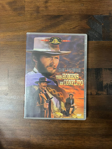 Três Homens Em Conflito, Clint Eastwood Dvd Usado