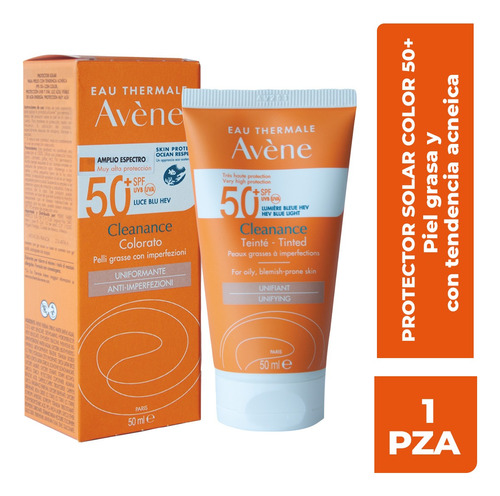 Avène Cleanance Solar  Fps50+ Color Piel Grasa 50ml