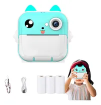 Comprar Lvtfco Impresión Cámara Para Niños | Cámara Digital Cámara Para Niños - Cámara Impresión Instantánea, Cámara Juguete Con Papel Impresión, Cámara Para Niños Pequeños 1080p Hd