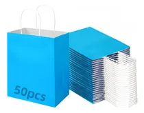 Comprar 50pz Bolsas Regalo Papel Kraft Bolsas Ecológicas Decorativas