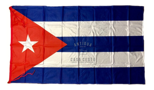 Bandera De Cuba 90x150cms - Premium - Antigua Casa Cesto