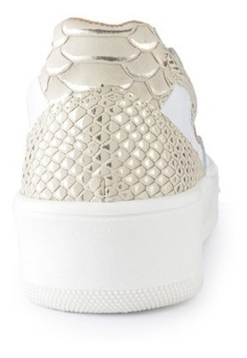 Imagen 7 de 8 de Zapatillas Sneakers Zapatos De Mujer De Cuero Jack - Ferraro