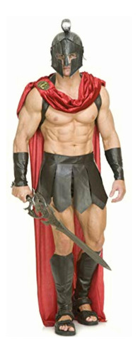 Charades Spartan Warrior Con Accesorios Para Hombre, Color