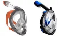 Comprar Mascara De Buceo, Snorkel, Snorkeling, 180 Grados De Vision